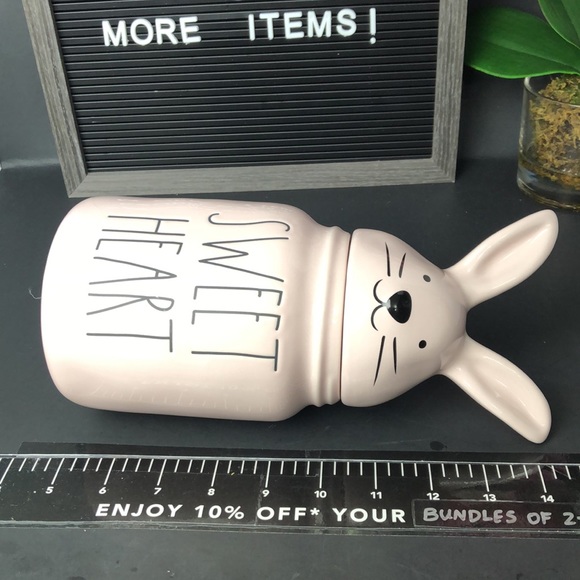 💙 Rae Dunn SWEET HEART canister NEW - Picture 7 of 10